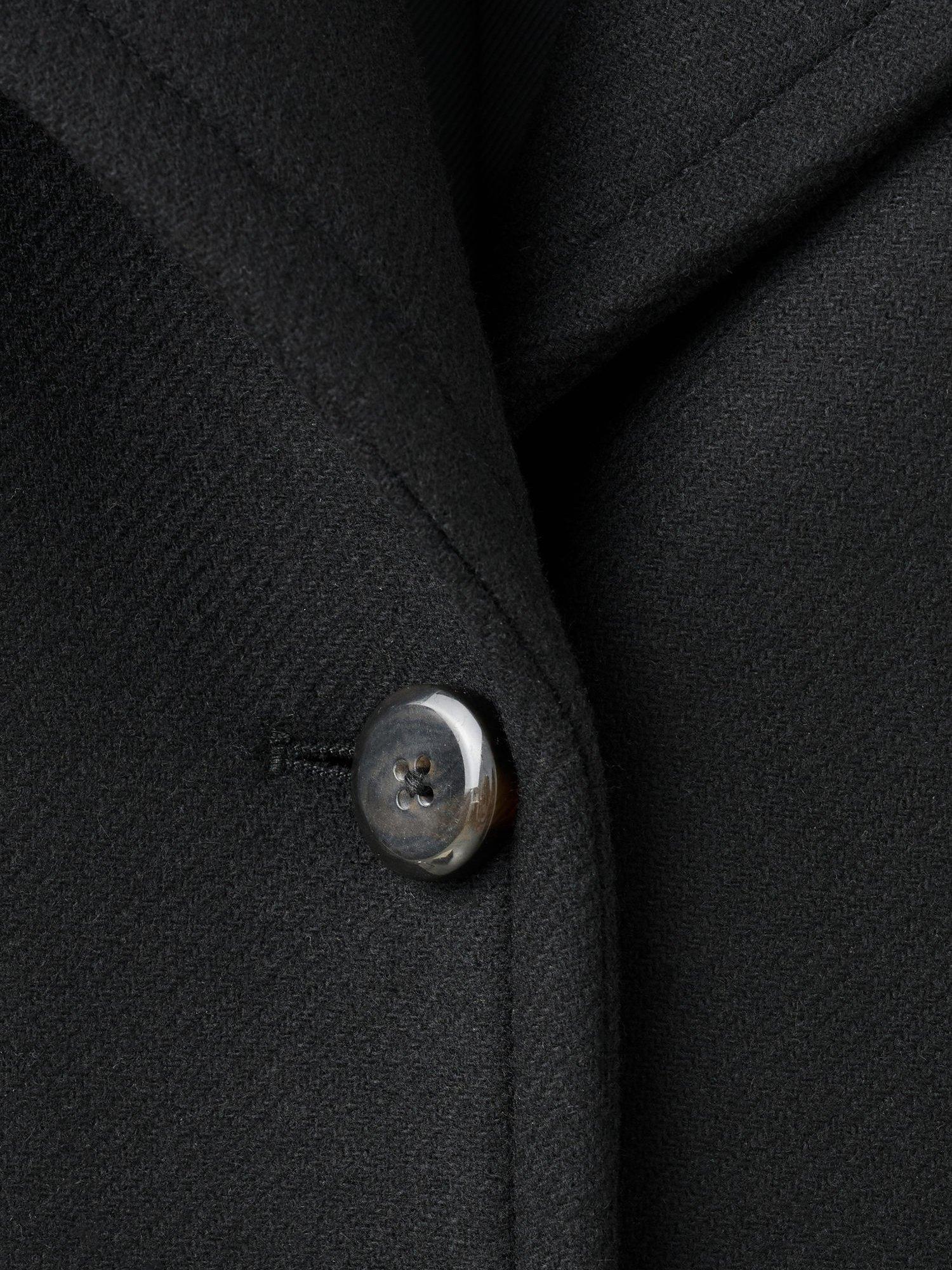 Product image 7 of 7, which shows Mango Nohi Wool Rich Coat, Black, L
