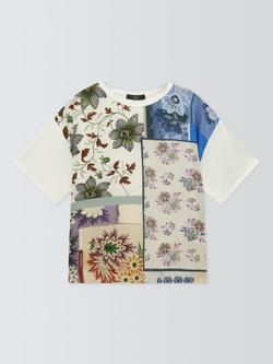 Weekend MaxMara Pampas Mixed Floral T-Shirt, Multi, Multi