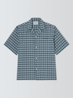 Carhartt WIP Kander Cotton Regular Fit Check Shirt, Blue River, Blue River