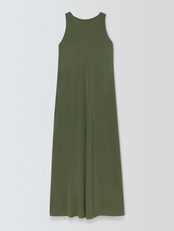 MM by MaxMara Bosso Sleeveless Midi Dress, Dark Green, Dark Green