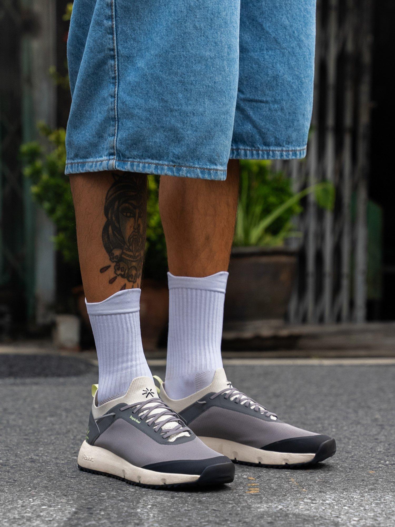 Product image 3 of 8, which shows Tropicfeel All-Terrain 2 Trainers, Lily Grey, EU36