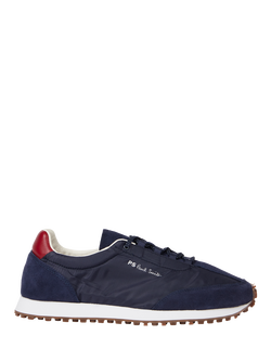 Paul Smith Senso Leather Blend Trainers, Navy, Navy