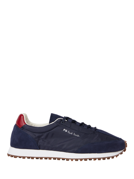 Paul Smith Senso Leather Blend Trainers, Navy, Navy