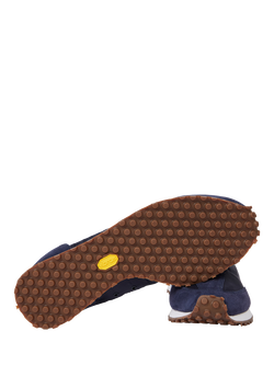 Paul Smith Senso Leather Blend Trainers, Navy - view 2, Navy