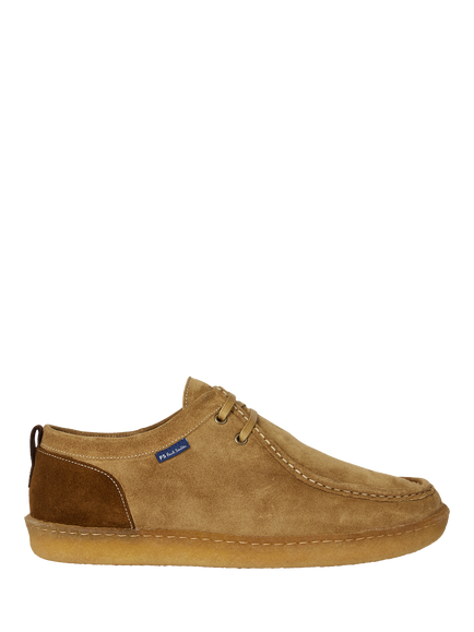 Paul Smith Buster Suede Moccasin Shoes, Sand, Sand