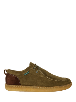 Paul Smith Buster Suede Moccasin Shoes, Olive, Olive
