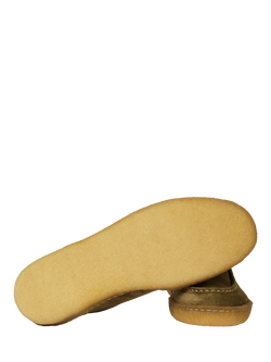 Paul Smith Buster Suede Moccasin Shoes, Olive - view 2, Olive