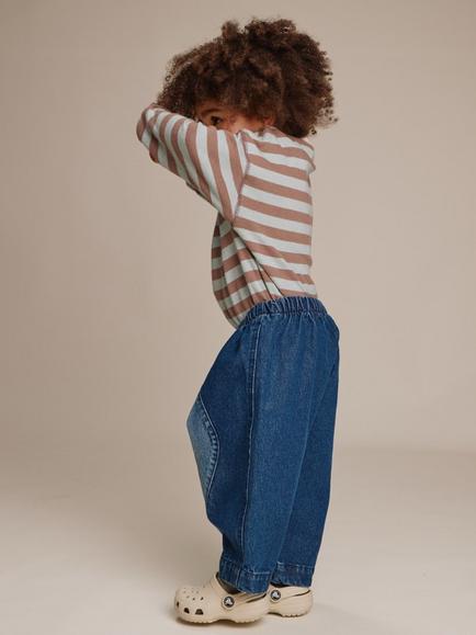 Claude & Co Kids' Wave Denim Trousers - view 2, Denim