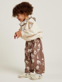 Claude & Co Kids' Carner Grow Slowly Sweatshirt, Cream - view 2, Cream