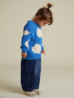 Claude & Co Kids' Ottie Cloud Jumper, Sky - view 2, Sky