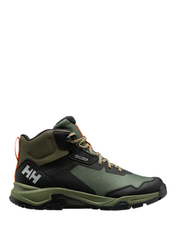 Helly Hansen Canyon Waterproof Hiking Boots, Green/Black, Green/Black