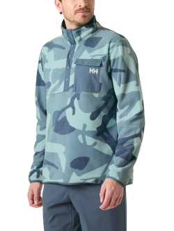 Helly Hansen Maridalen Printed Fleece Top, Blue Multi, Blue Multi