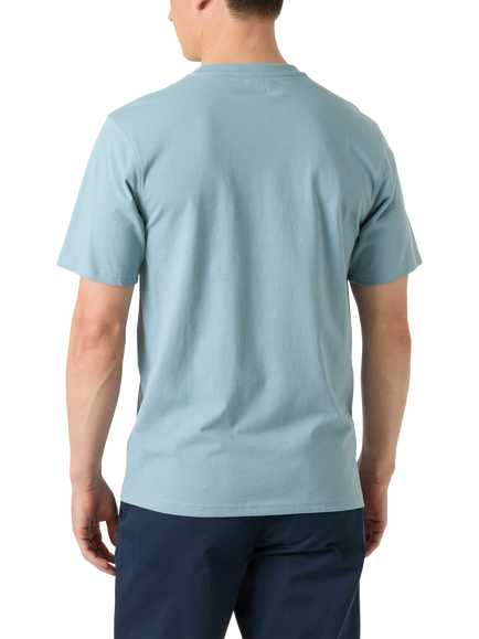 Helly Hansen Hudson Logo Classic Fit T-Shirt - view 2, Light Blue