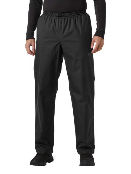 Helly Hansen Rain Waterproof Trousers, Black, 990 Black