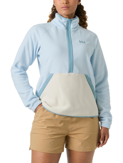Helly Hansen Women's Half-Zip Fleece Jacket, Pinnacle Blue, Pinnacle Blue
