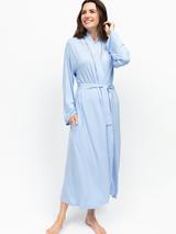 john lewis ladies dressing gown John Lewis Luxury Organic Cotton Blend Towelling Dressing Gown, White
