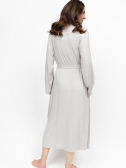 Nora Rose by Cyberjammies Lucy Dressing Gown - view 2, Willow Grey