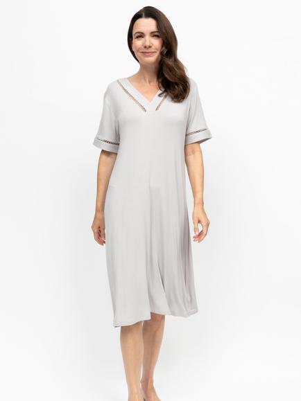 Nora Rose by Cyberjammies Lucy Nightdress, Willow Grey