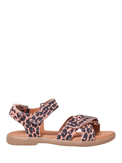 Zig+Star Kids' Rae Open Toe Sandals, Pink/Multi, Pink/Multi