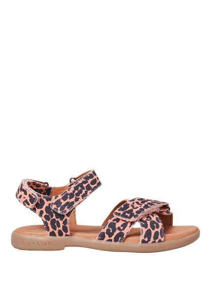 Zig+Star Kids' Rae Open Toe Sandals, Pink/Multi, Pink/Multi
