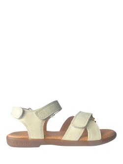 Zig+Star Kids' Rae Open Toe Sandals, Off White, Off White