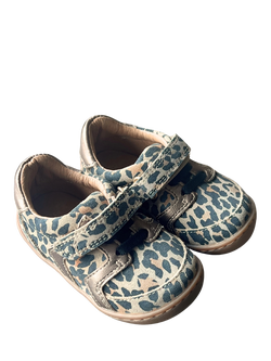 Zig+Star Jett Baby Barefoot Shoes, Brown/Multi - view 2, Brown/Multi