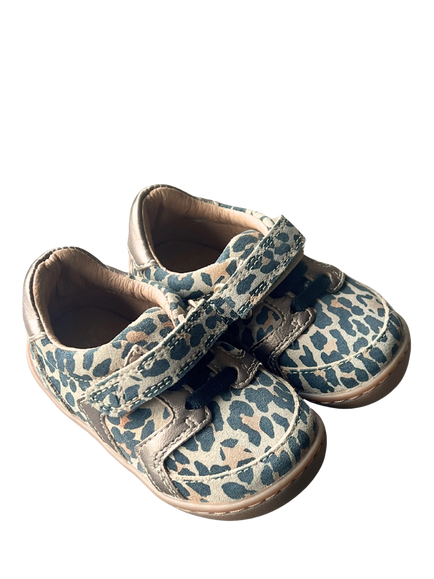 Zig+Star Jett Baby Barefoot Shoes, Brown/Multi - view 2, Brown/Multi