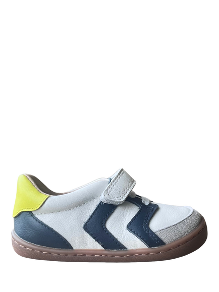 Zig+Star Jett Baby Barefoot Shoes, Off White/Multi, Off White/Multi