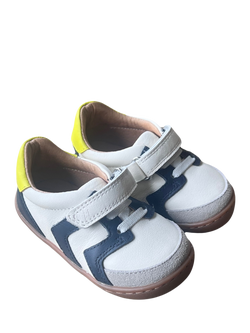 Zig+Star Jett Baby Barefoot Shoes, Off White/Multi - view 2, Off White/Multi