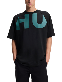 HUGO BOSS BOSS Regular Fit T-Shirt, Black, Black