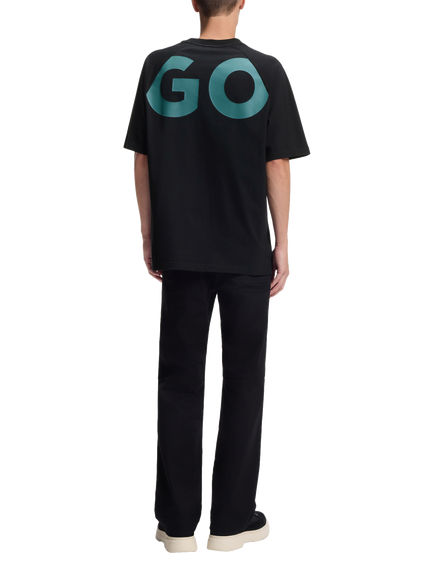 HUGO BOSS BOSS Regular Fit T-Shirt, Black - view 2, Black