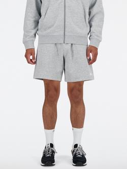 New Balance Men's Core Shorts, Athletic Grey, Athletic Grey