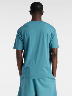 New Balance Men's Trackside Graphic T-Shirt, Big Teal - view 2, Big Teal