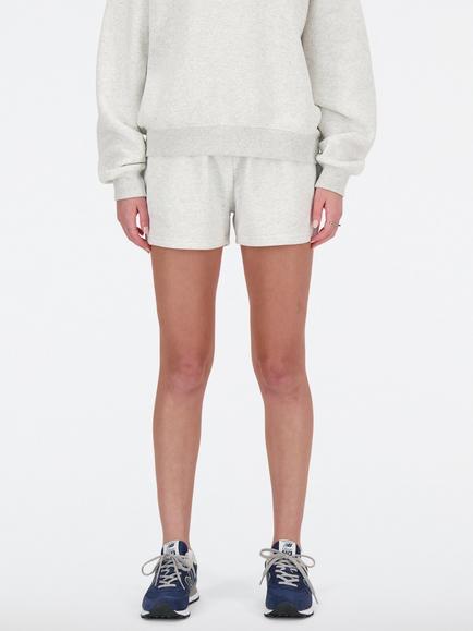 New Balance Women's Core Shorts, Ash Heather, Ash Heather