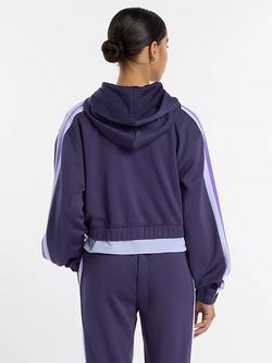 New Balance Women's Interlock Full Zip Hoodie, Boysenberry - view 2, Boysenberry