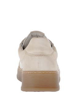 Gabor Wide Fit Dahma Suede Trainers, Oasis - view 2, Oasis