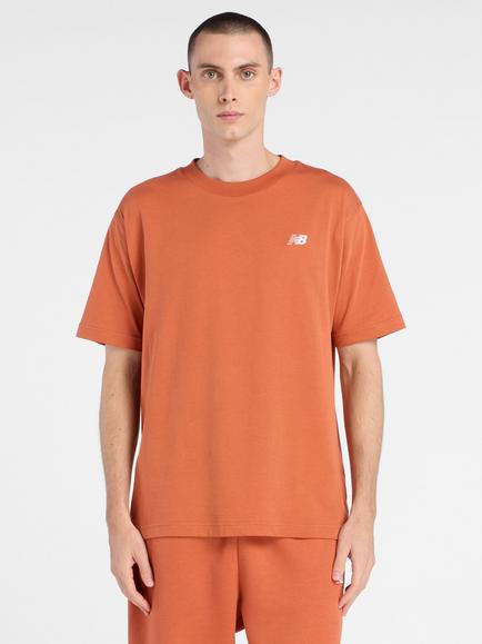 New Balance Men's Essentials Cotton T-Shirt, Cinnamon, Cinnamon