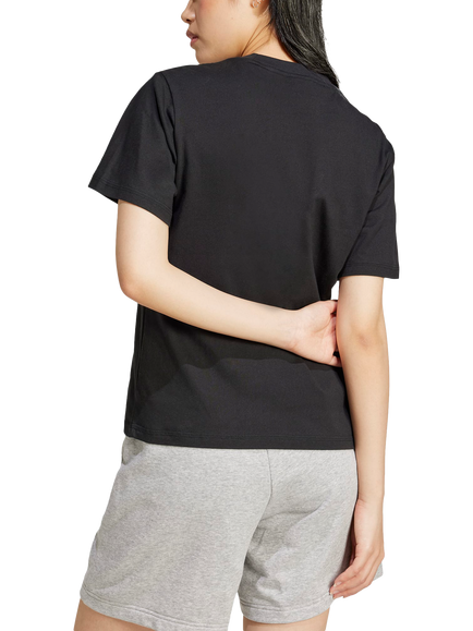 adidas Women's Cotton T-Shirt, Black - view 2, Black