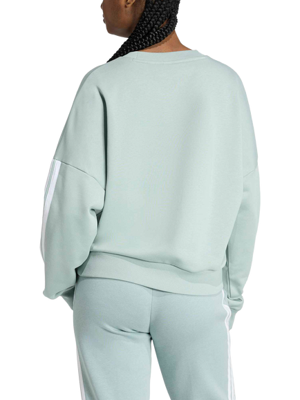 adidas Women's 3 Stripes French Terry Sweatshirt, Wosa - view 2, Wosa