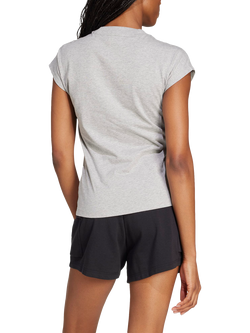 adidas Women's Cotton T-Shirt, Grey - view 2, Grey