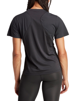 adidas Desgined For Training Workout T-Shirt, Black - view 2, Black