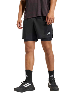 adidas adi365 Running Essentials 2-in-1 Shorts, Black, Black