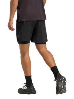 adidas adi365 Running Essentials 2-in-1 Shorts, Black - view 2, Black