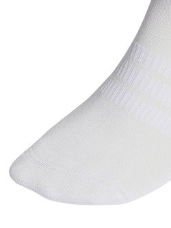 adidas Cushioned Essential Ankle Socks, Pack of 6, White - view 2, White