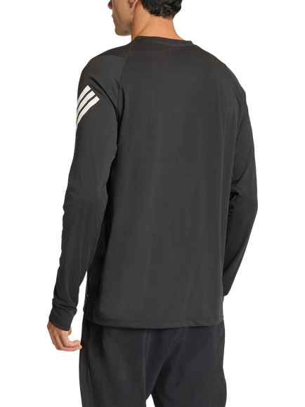 adidas adi365 Iconic Running Longsleeve Top, Black - view 2, Black