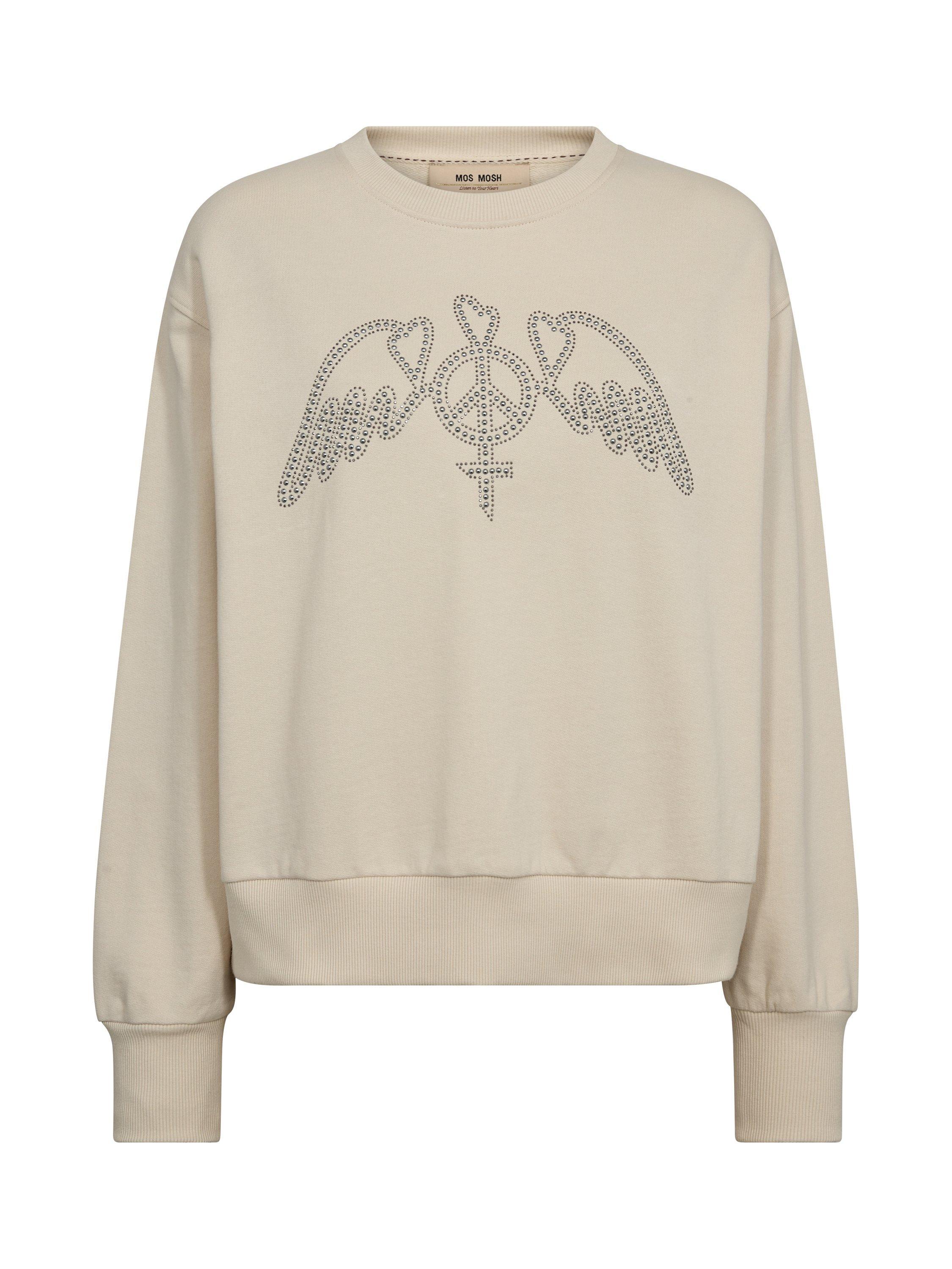 Product image 4 of 5, which shows MOS MOSH Jaylin Embellished Jumper, Summer Sand, XS