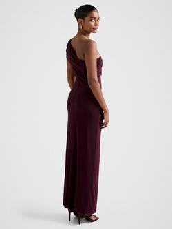 Forever New Petite Robyn Jersey Maxi Dress, Red Wine - view 2, Red Wine