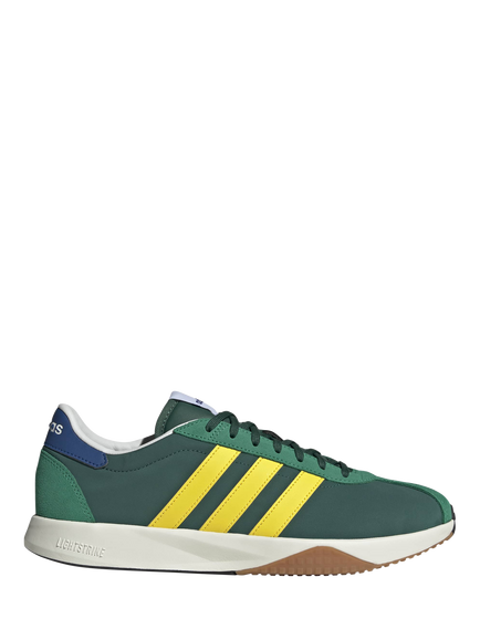 adidas Run 76/26 Trainers, Green/Yellow, Green/Yellow