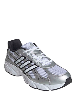 adidas Technochaos 2000 Trainers, White/Silver/Black - view 2, White/Silver/Black