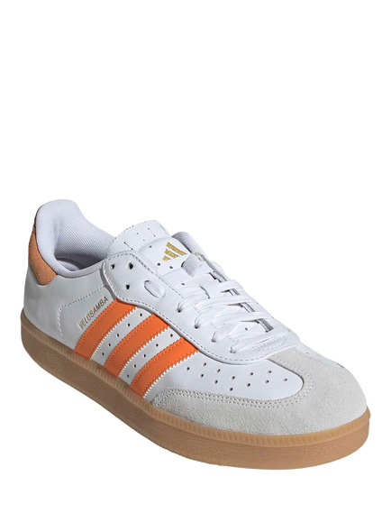 adidas Velosamba Cycling Trainers, White/Orange - view 2, White/Orange